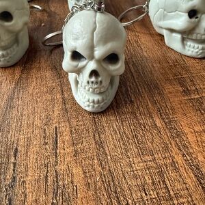 Skull Keychain Set